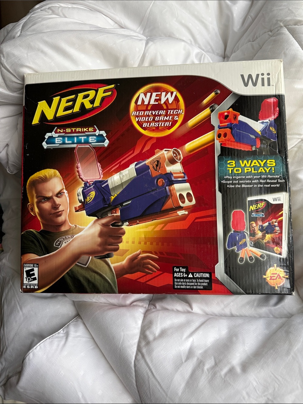 Nerf Elite Blaster in Blue & Orange